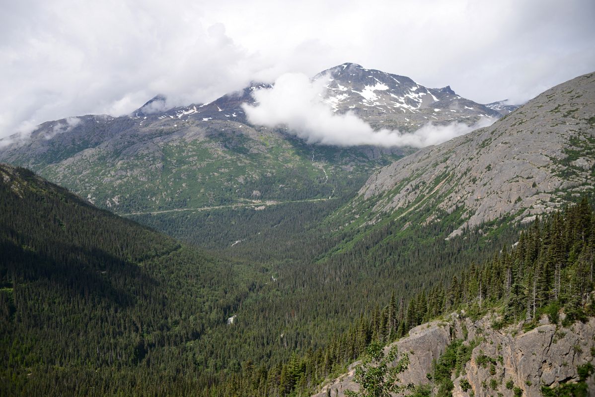 21A Looking Across To The Highway From The White Pass and Yukon Route Train To Skagway